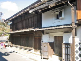 土蔵造りの町屋
