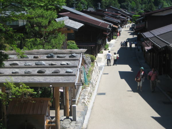 神社から見た街並み